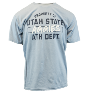 Champion Property of Utah State Aggies Unisex T-Shirt Blue